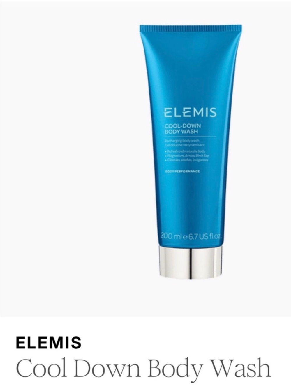 ELEMIS - Cool Down Body Wash 6.7 oz